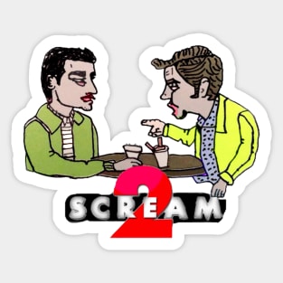 SCREAM 2 Sticker